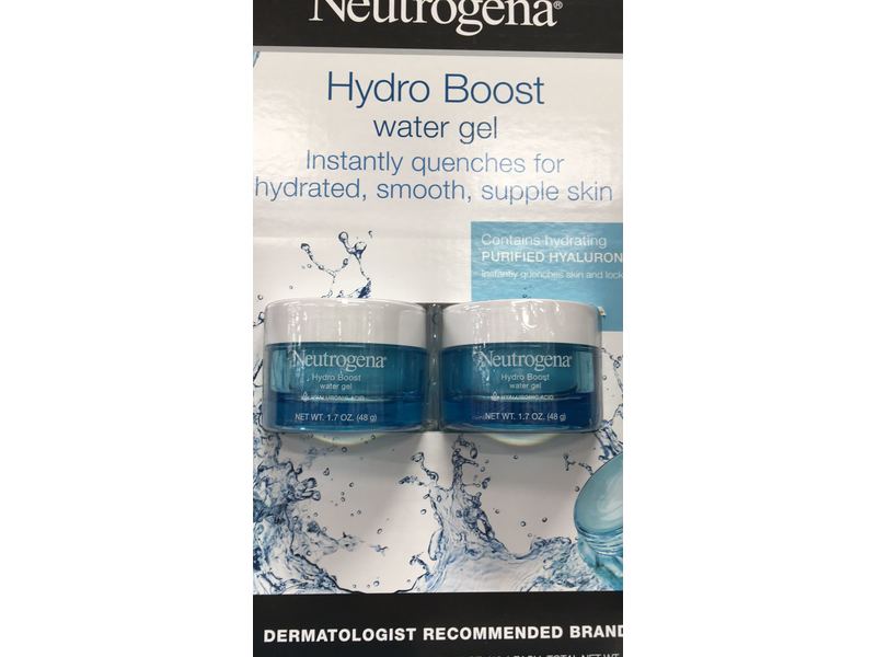 Neutrogena Hydro Boost Water Gel, 1.7 oz/48 g, Pack Of 2