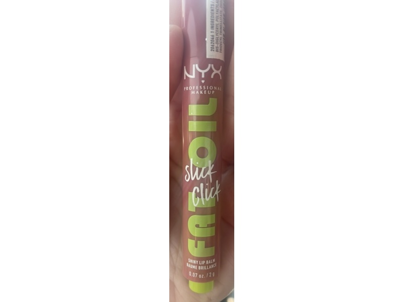 Nyx Professional Makeup Fat Oil Slick Click Shiny Lip Balm, Profile Pic, 0.07 oz/2 g
