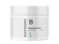 Bodynanny Sugar Body Scrub, Eucalyptus, 8 oz - Image 2