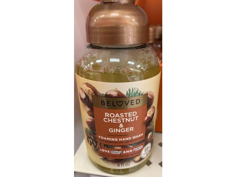 Beloved Roasted Foaming Hand Wash, Chestnuts & Ginger, 8 fl oz