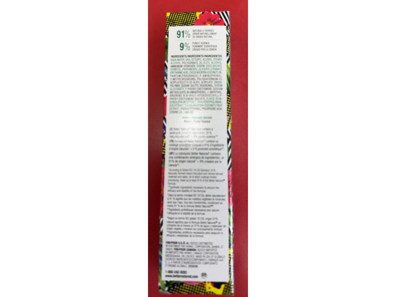 Zotos Professional Better Natured Permanent Liqui-Creme Color, 8G Golden Blonde, 2 fl oz/60 mL