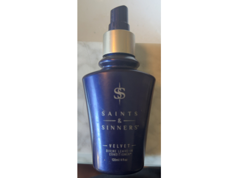 Saints & Sinners Velvet Divine Leave-In Conditioner, 4 fl oz/120 mL