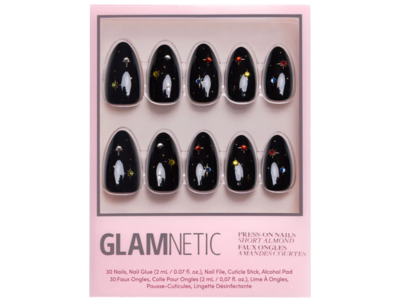 Glamnetic Press On Nails, Winter Comet, Count 30