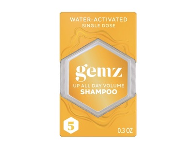 Gemz Up All Day Volume Shampoo, 0.3 oz, 5 Count