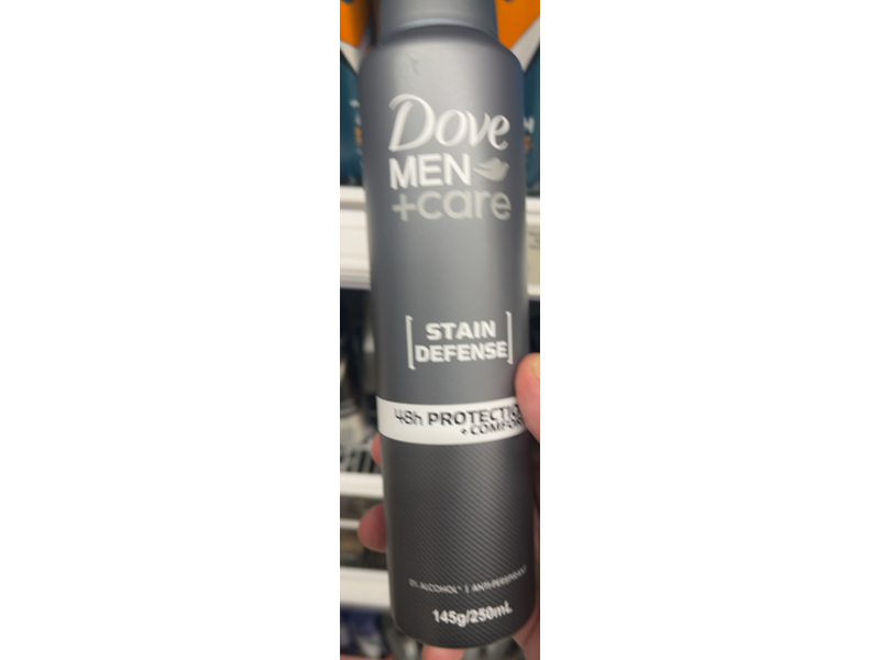 Dove Men+Care Stain Defense Antiperspirant, 250 mL