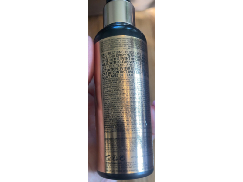 Revolution Hyaluronic & Plumping Makeup Fixing Spray, 3.38 fl oz/100 mL