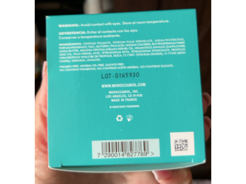 Moroccanoil Intense Moisture Cleansing Bar, Fleur De Rose, 3.9 oz/110 g