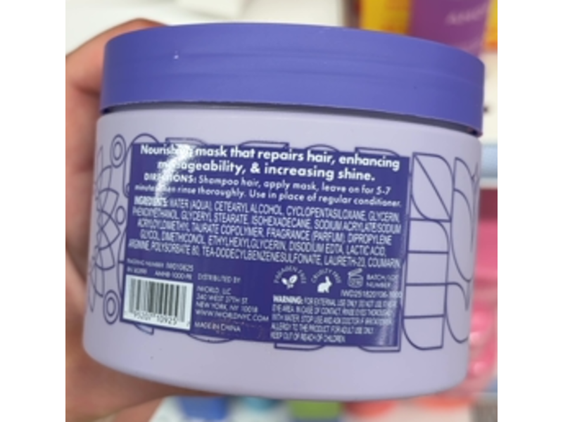 Amora Hair Hug Revitalizing Hair Mask, 10.6 oz/300 g