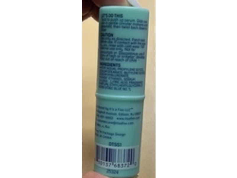 Spa Scentials Dew It All Hydrating Serum Stick, Hyaluronic Acid, 0.11 oz/3 g