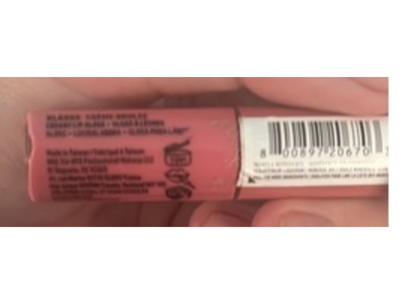 Nyx Professional Makeup Butter Gloss, 5 Creme Brulee, 0.15 fl oz/4.7 mL