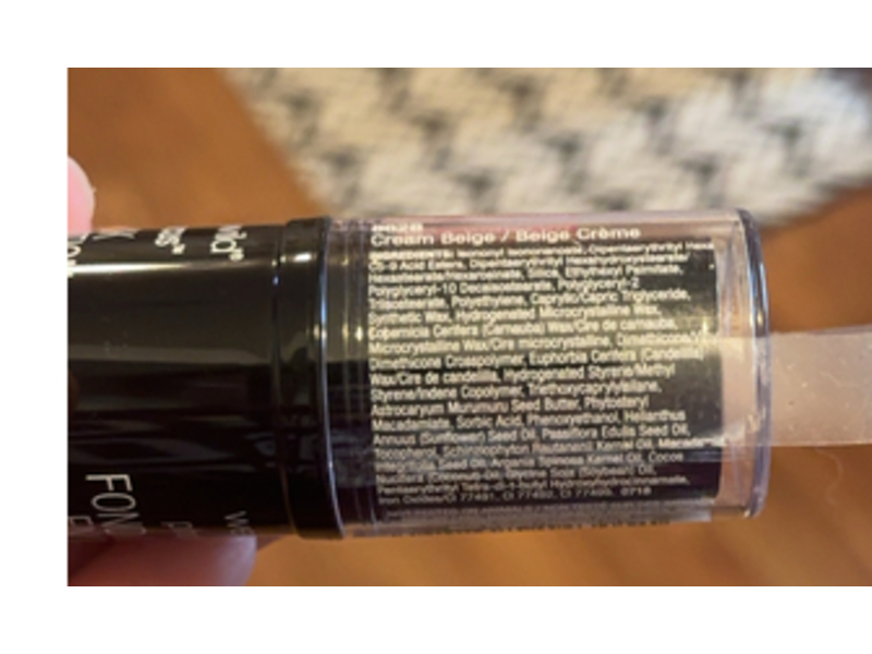 Wet N Wild Photofocus Stick Foundation, Cream Beige, 1 Count