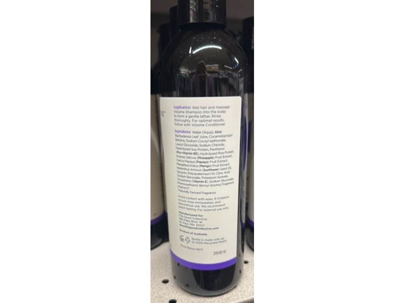 The Good Collective Volume Shampoo, 16.9 fl oz/500 mL