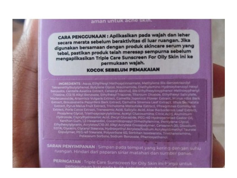 Facetology Triple Care Sunscreen, SPF 40 PA+++, 1.3 oz/40 mL