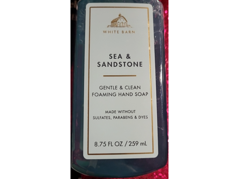 White Barn Gentle & Clean Foaming Hand Soap, Sea & Sandstone, 8.75 fl oz/259 mL