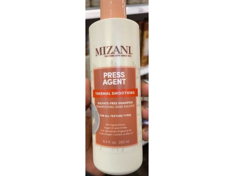 Mizani Press Agent Thermal Smoothing Shampoo, 8.5 fl oz/250 mL