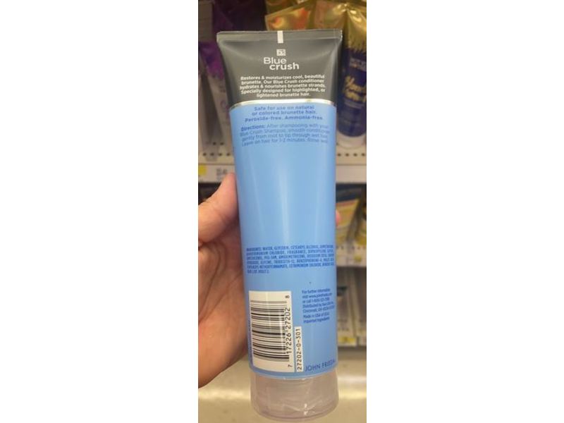 John Frieda Blue Crush Conditioner, 8.45 fl oz/245 mL