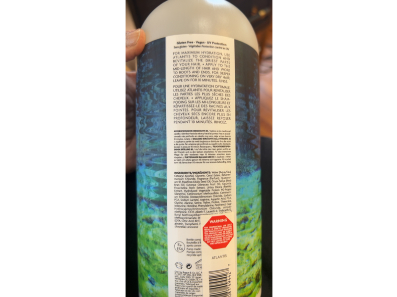 R+Co Atlantis Moisturizing B5 Conditioner, 33.8 fl oz/1000 mL