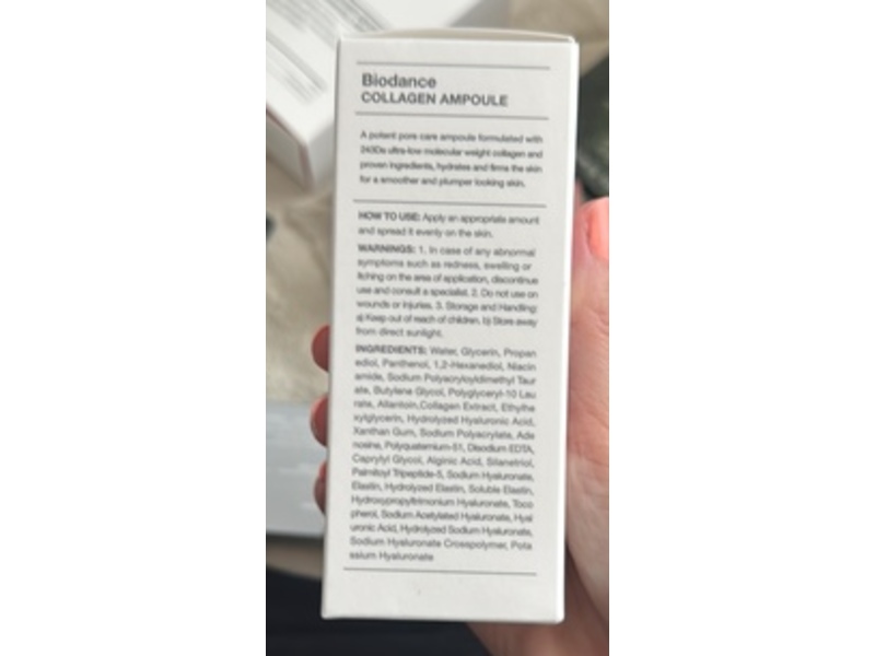 Biodance Collagen Ampoule, 1.69 fl oz/50 mL