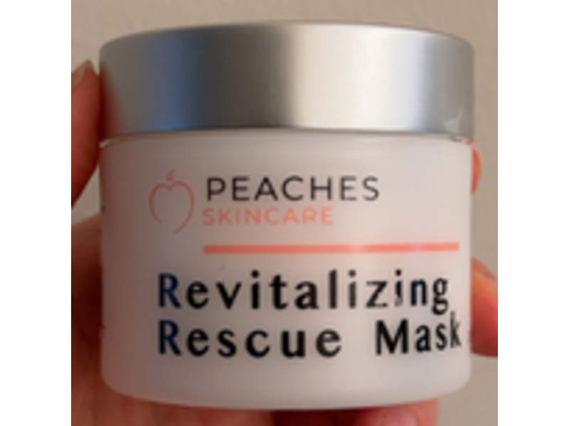 Peaches Skin Care Revitalizing Rescue Mask, 2 fl oz/57 g