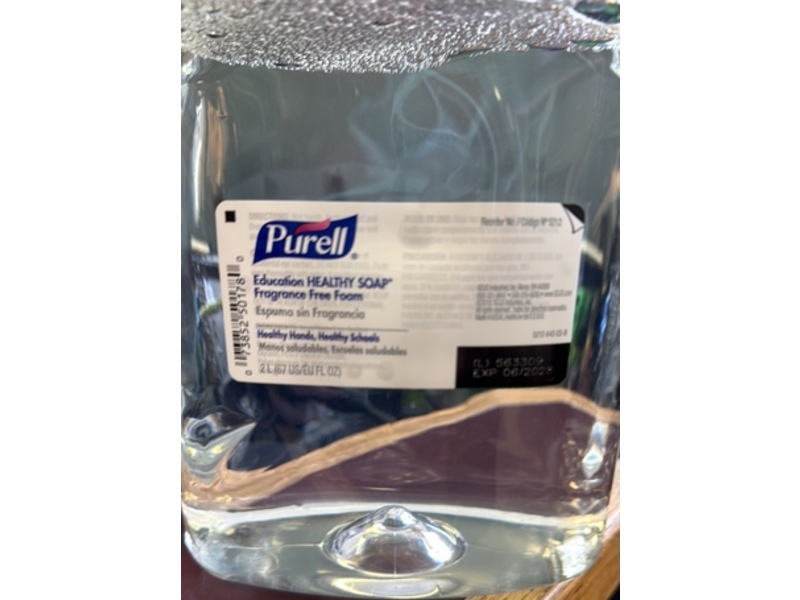 Purell Education Healthy Soap, Fragrance Free, 67 fl oz/2 L