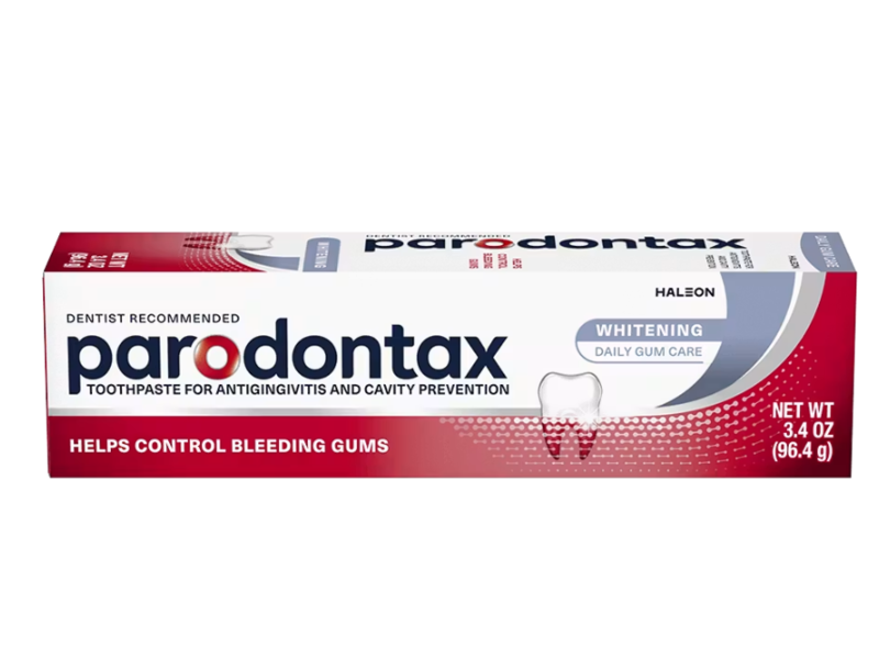 Parodontax Toothpaste, Whitening, 3.4 oz/96.4 g, Pack Of 3