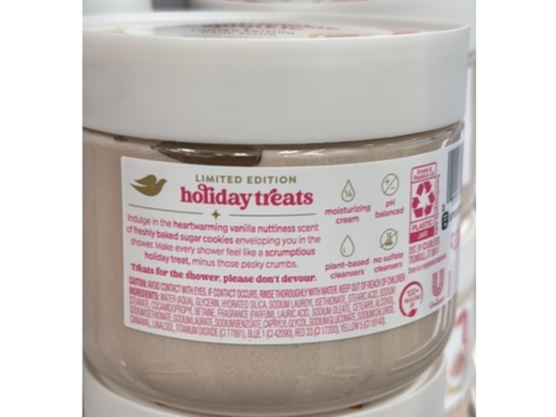 Dove Body Scrub, Sugar Cookie Sprinkle, 15 oz