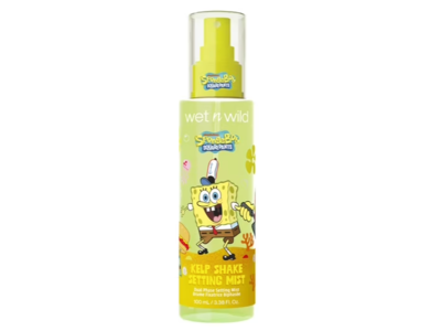 Wet n Wild SpongeBob SquarePants Kelp Shake Dual Phase Setting Mist, 3.38 fl oz/100 mL
