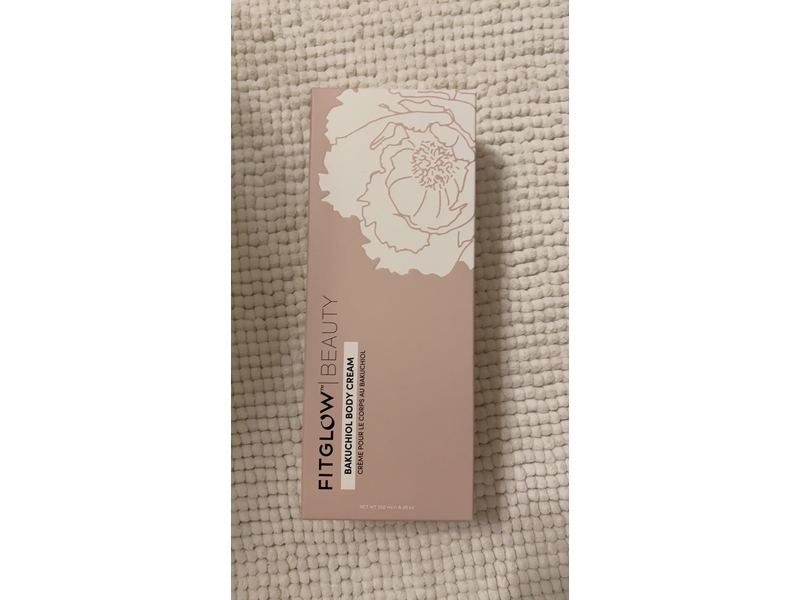 Fitglow Beauty Natural Bakuchiol Body Cream, 8.5 oz/250 mL