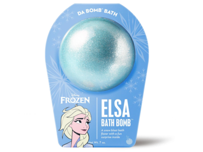 DA Bomb Disney Frozen Elsa Bath Bomb, Snow Blast, 6.5 oz