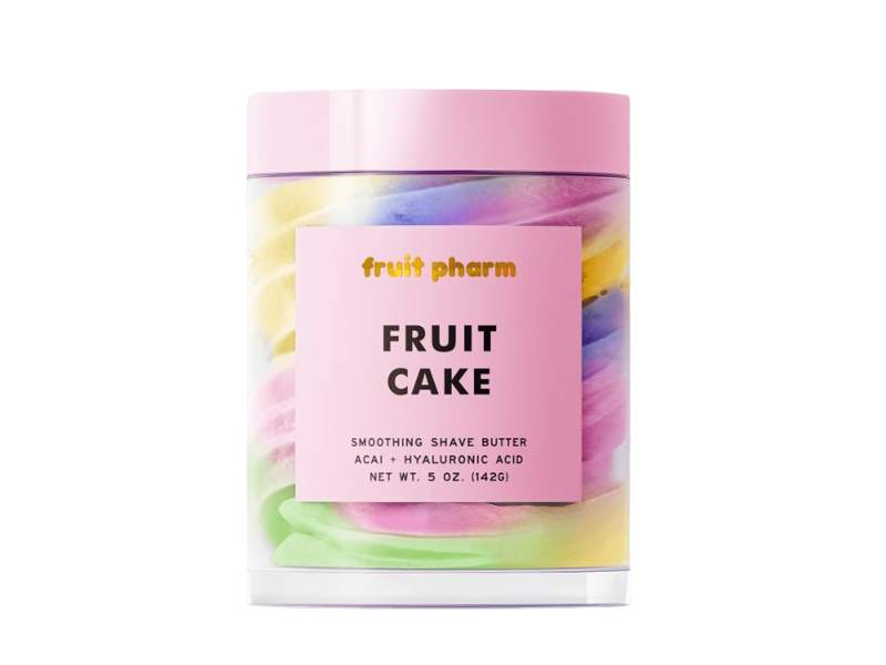 Fruit Pharm Smoothing Shave Butter, Fruit Cake, 5 oz/142 g