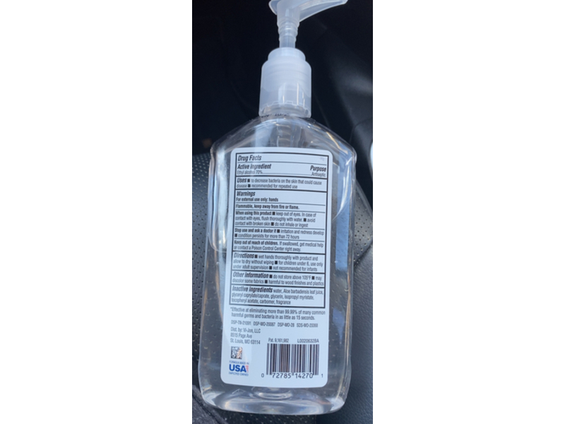 Germ-X Advanced Moisturizing Hand Sanitizer, Aloe & Vitamin E, 12 fl oz/354 mL