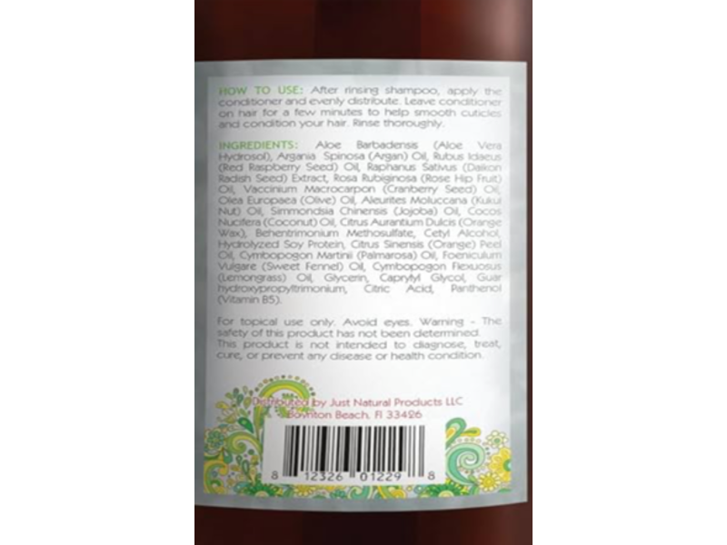 Just Nutritive Grey Hair Conditioner, 16 fl oz/473 mL