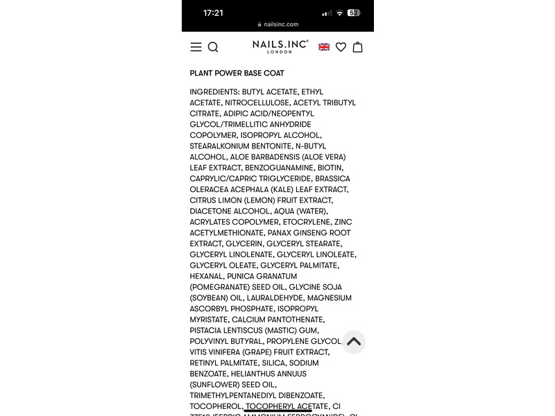 Nails.Inc Nail Base Coat, Kale, 14 mL