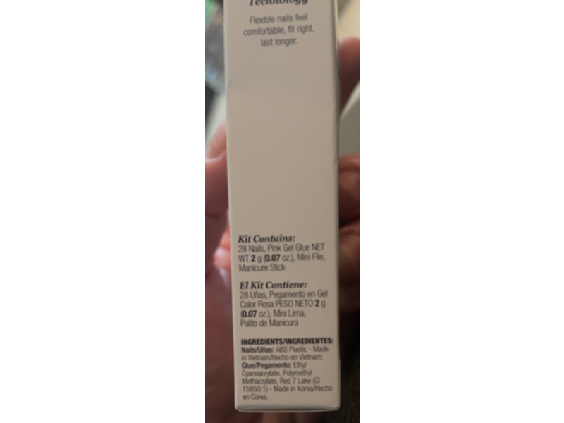 Kiss Salon Acrylic French Nails, 28 Count, Pack Of 3