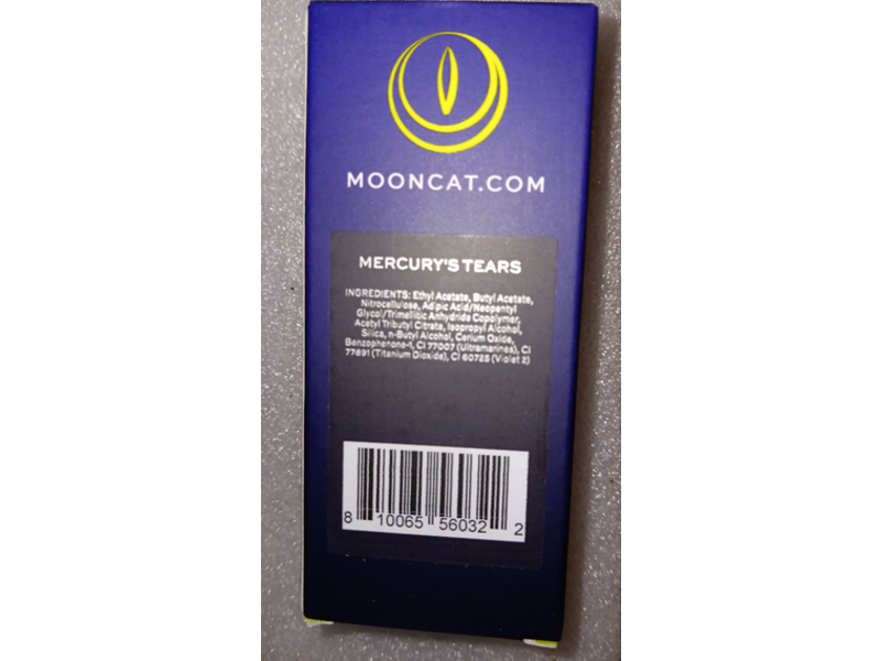 Mooncat Nail Lacquer, Mercury's Tears, 0.4 fl oz/12 mL
