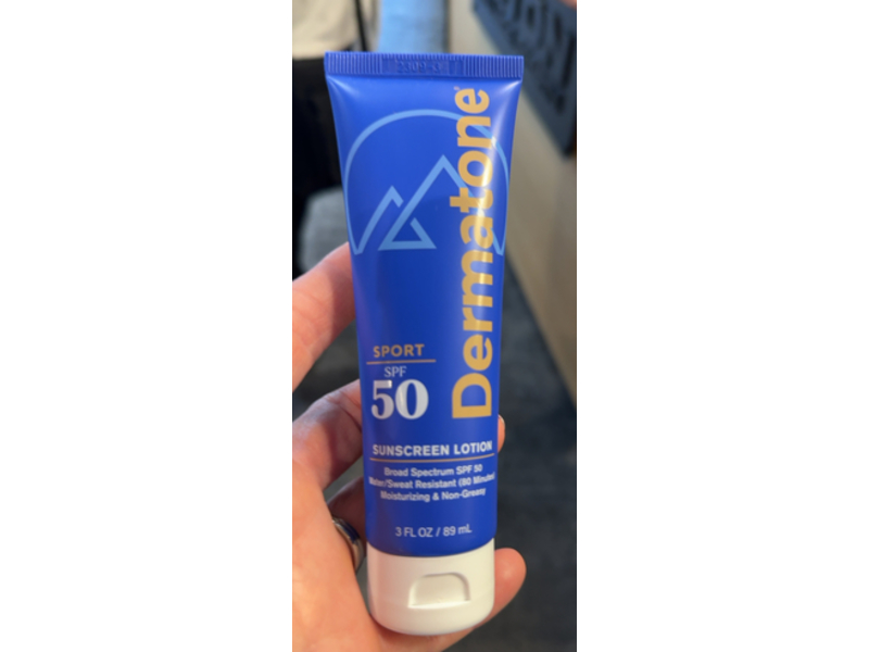 Dermatone Sport Sunscreen Lotion, SPF 50, 3 fl oz/89 mL