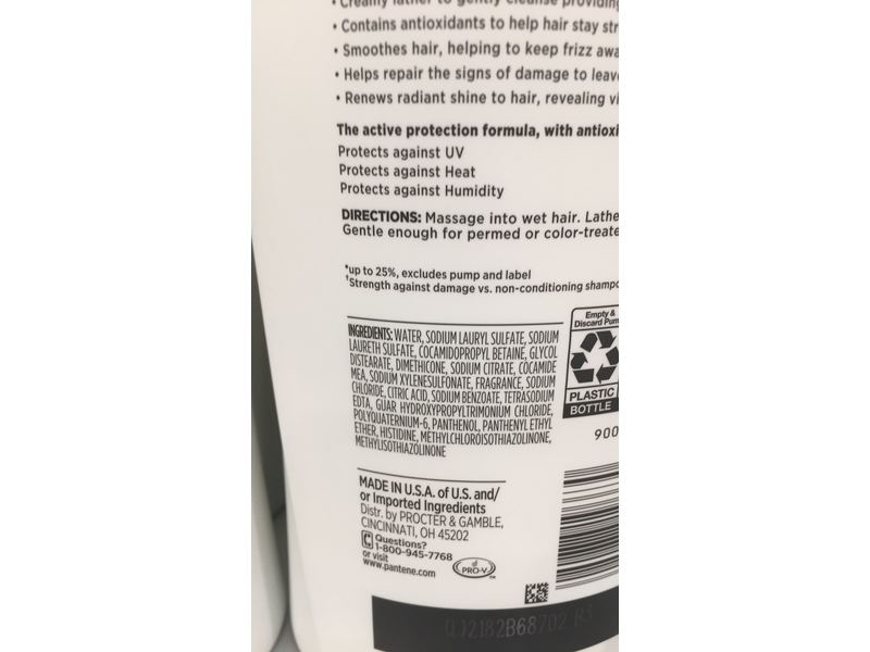 Pantene Advanced Care 5 In 1 Shampoo, 1.13 L/38.2 fl oz