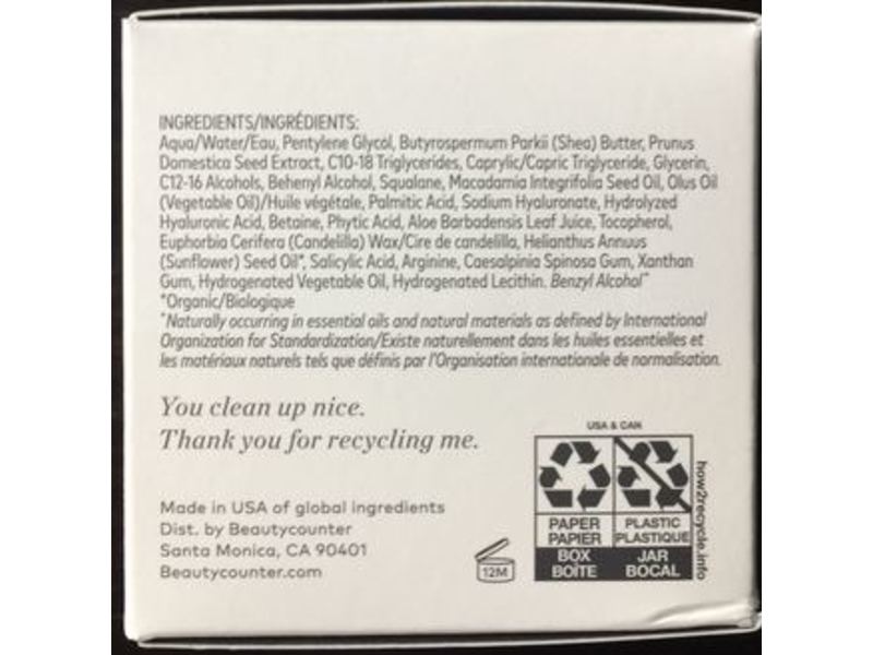 Beautycounter Countermatch Recovery Sleeping Cream, 1.7 fl oz/50 ml