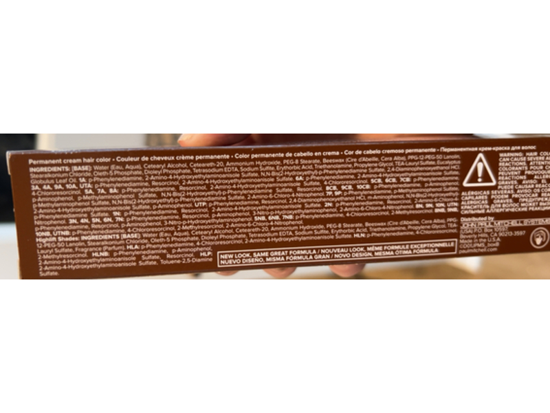 Paul Mitchell The Color Permanent Cream Hair Color, 6N Dark Natural Blonde, 3 fl oz/90 mL