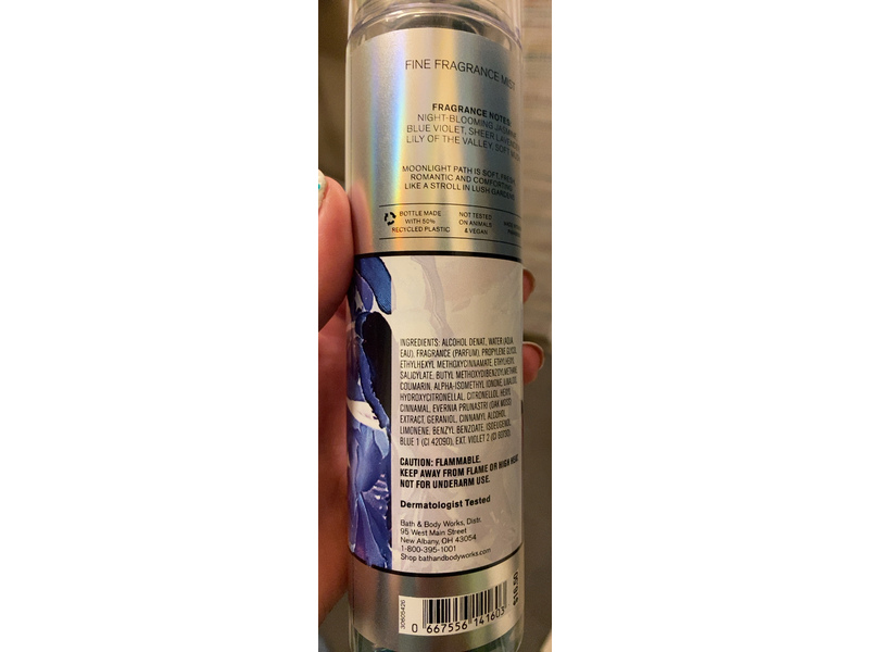 Bath & Body Works Fine Fragrance Mist, Moon Light Path, 8 fl oz/236 mL