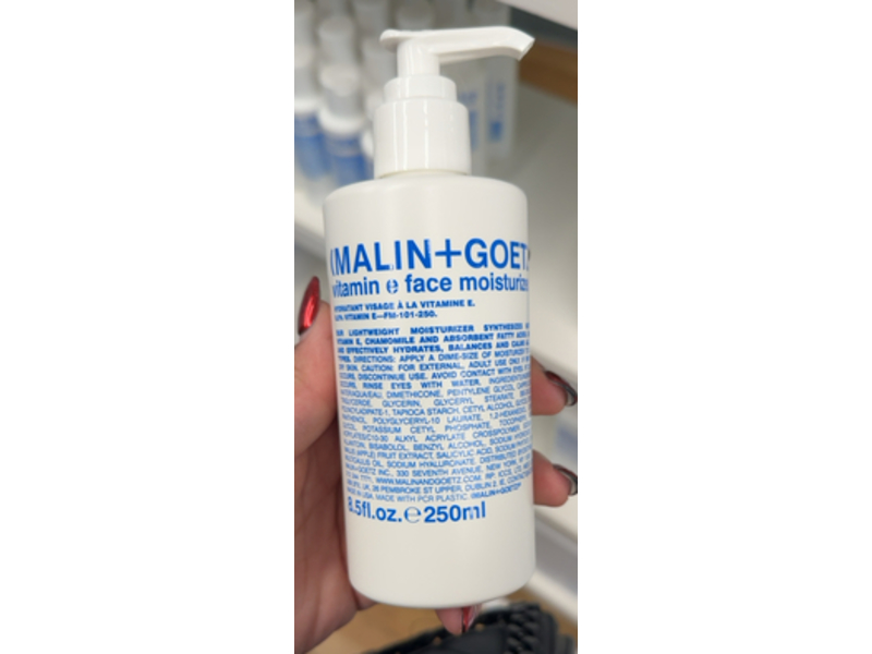 Malin + Goetz Vitamin E Face Moisturizer, 8.5 fl oz/250 mL