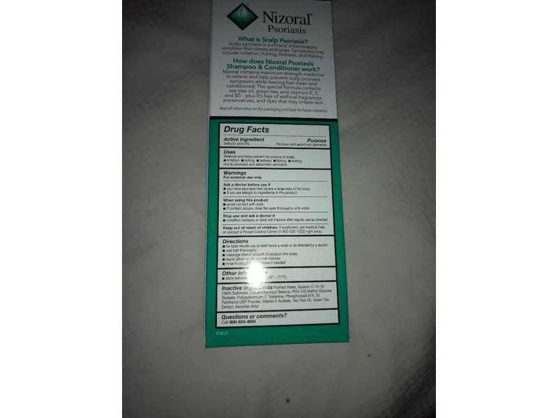 Nizoral Psoriasis Shampoo & Conditioner, 11 fl oz/325 mL