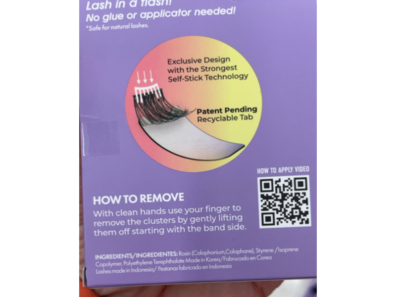 Impress Falsies Easy Tab Press On Eyelashes, Demi Wispy