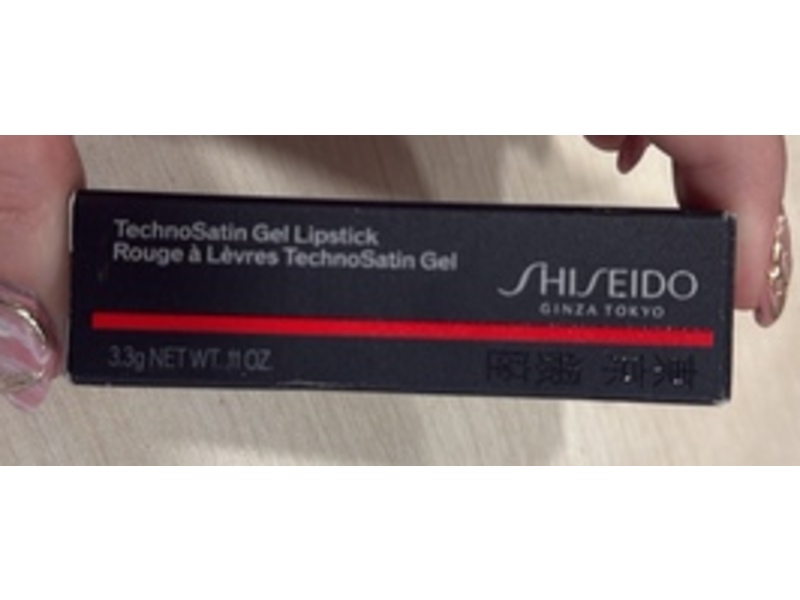 Shiseido Techno Satin Gel Lipstick, 417 Soundwave, 0.11 oz/3.3. g