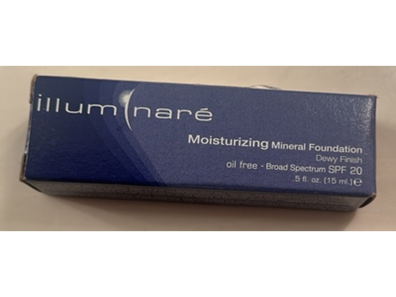 Illuminare Moisturizing Mineral Foundation, Florentine Fair, SPF 20, 0.5 fl oz/15 mL