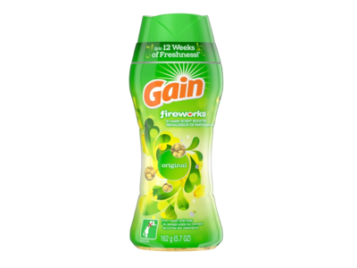 Gain Fireworks In-Wash Scent Booster, Original, 5.7 fl oz/161 g