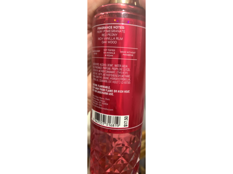 Bath & Body Works Fine Body Mist, Forever Red, 8 fl oz/236 mL