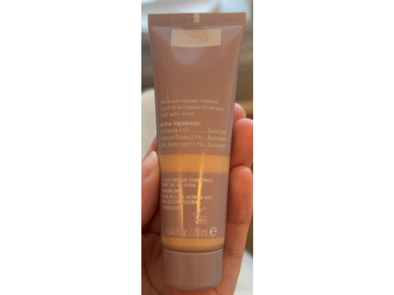 Revlon Illuminance Serum Tinted, 209 Buff Beige, 0.94 fl oz/28 mL