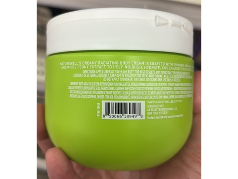 Dreamy Radiating Shimmer Body Cream, 12 oz/349 g