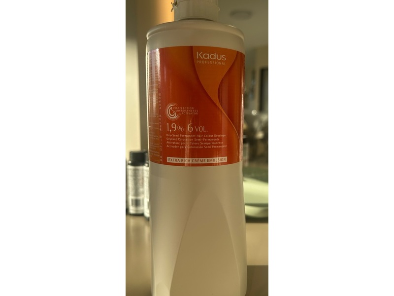 Kadus Oxy Semi-Permanent Hair Colour Developer, 1.9% 6 vol